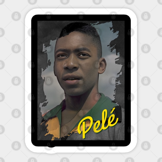 Pele 10, legend Sticker by Aloenalone